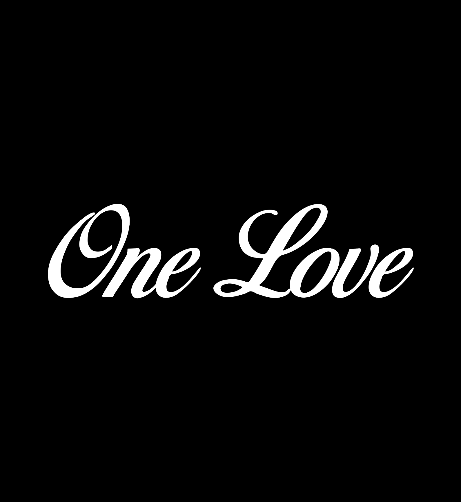 One Love - Black