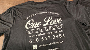 One Love Shop Shirt - Black Tri-Blend