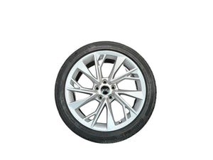 20-24 - Audi A5 - 5 V Spoke Aluminum Wheel 18x8.5" et29 Silver --- 8W0601025FM