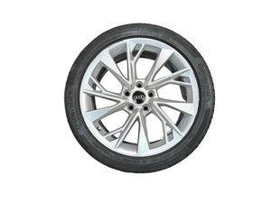 2020-24 Audi A5 5 V Spoke Aluminum Wheel 18x8.5" et29 Silver --- 8W0601025FM