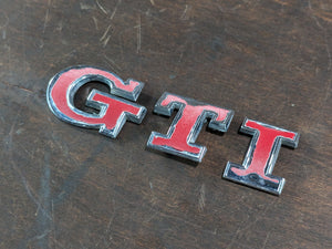 Badge - Hatch - GTI