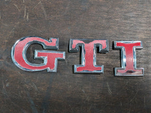 Badge - Hatch - GTI