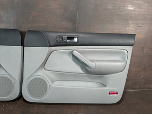 Door Cards - Grey Leather - Jetta