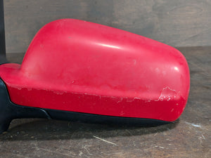 Side Mirror - Driver - Tornado Red - mk4