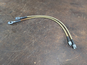 Brake Lines - Front - Stainless - mk4